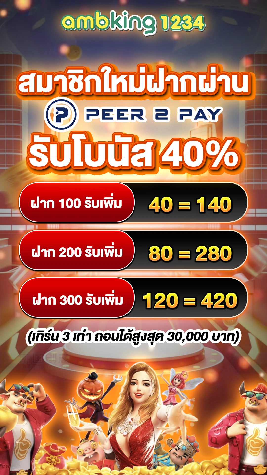 ค่ายเกมสล็อตpg - แบนเนอร์โปรโมชั่น