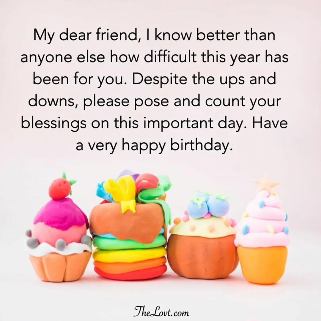 Emotional Birthday Wishes For A Best Friend