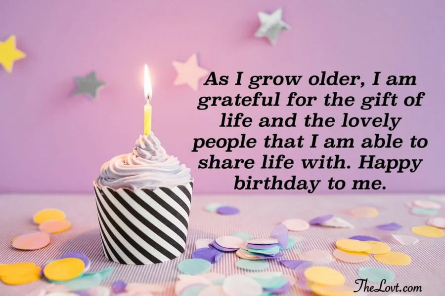Inspirational Birthday wishes to myself