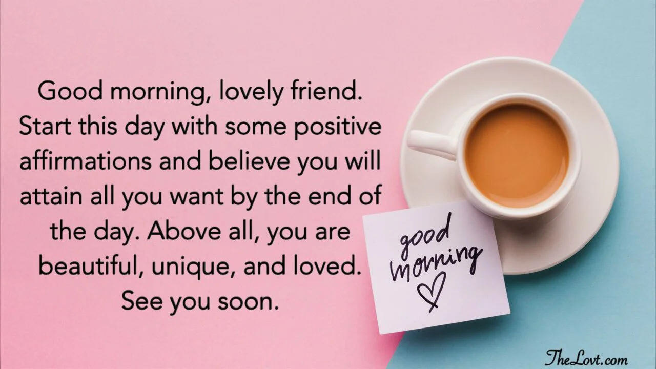 Heart Touching Good Morning Messages for Friends